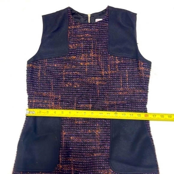 NWT RED Valentino Woman WOOL BLEND Tweed Dress Size 6 - Picture 12 of 16